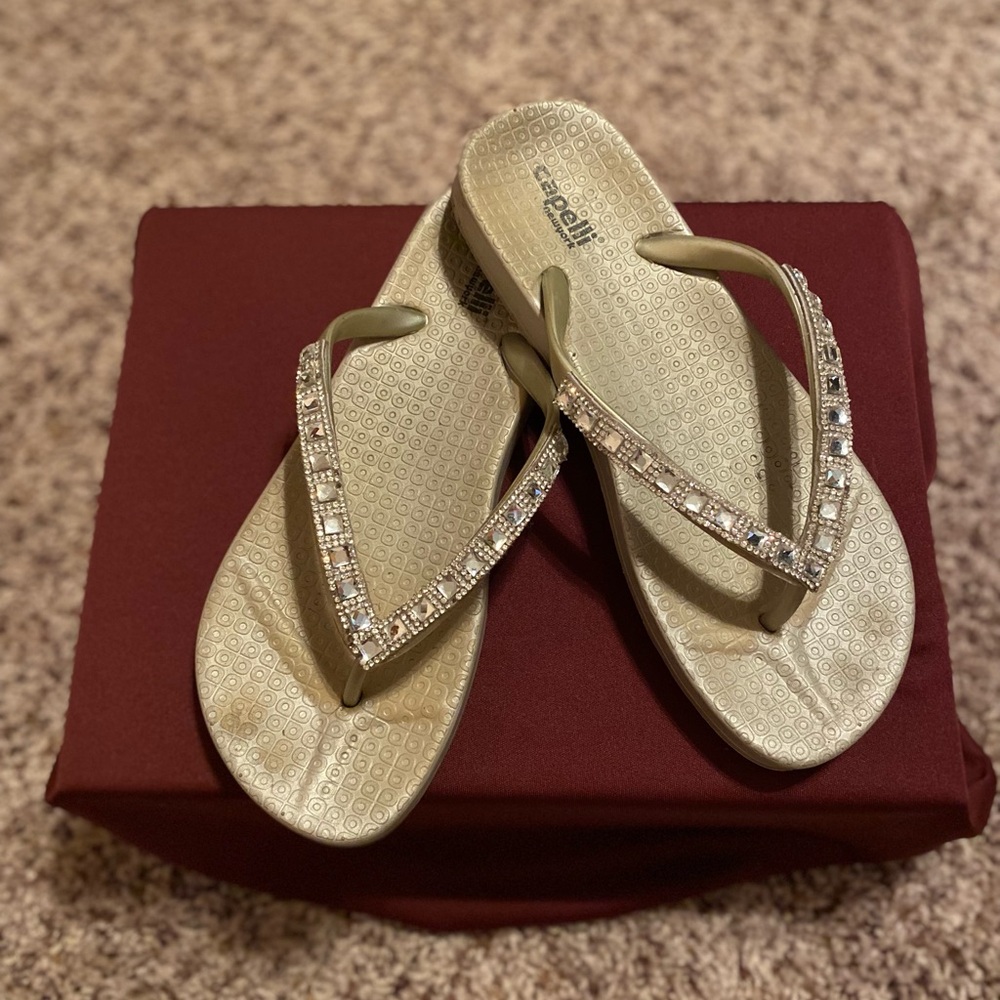 Women’s Rhinestone Flip Flop